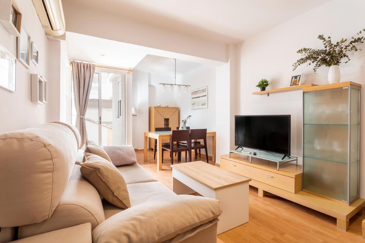 Апартаменты Precioso Piso Moderno: Terraza, A/C, Netflix, Wifi Валенсия Экстерьер фото