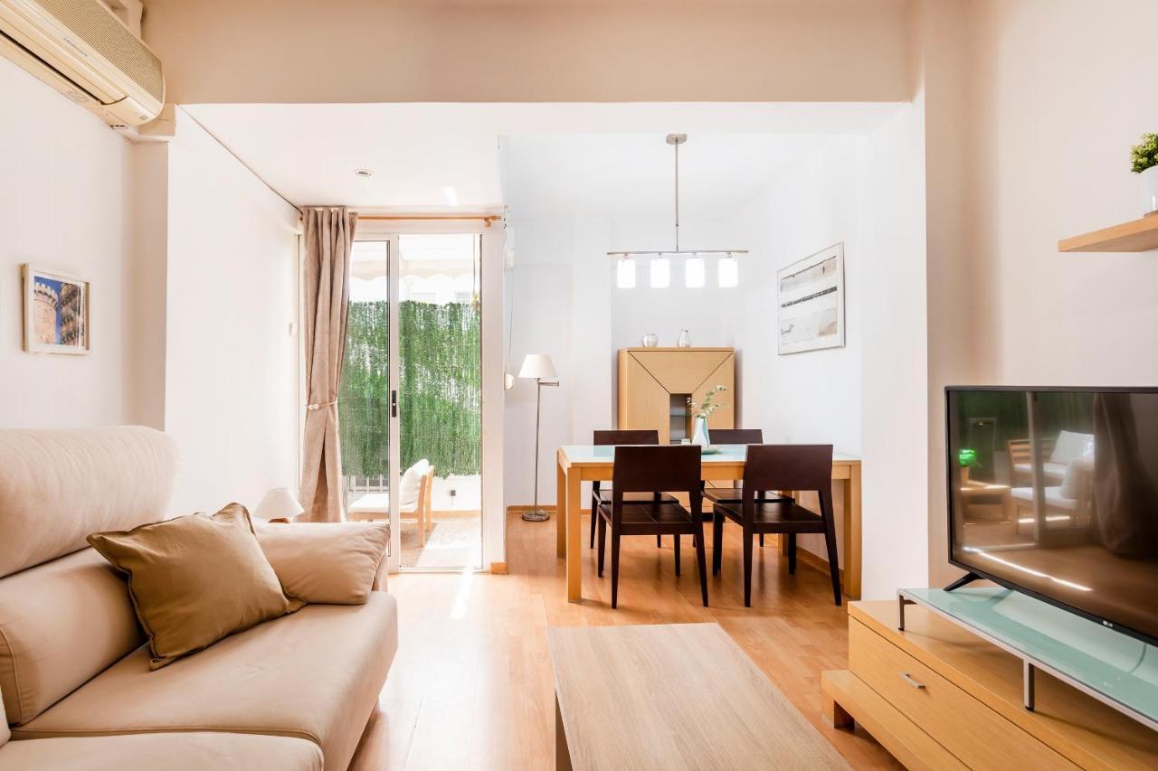 Апартаменты Precioso Piso Moderno: Terraza, A/C, Netflix, Wifi Валенсия Экстерьер фото